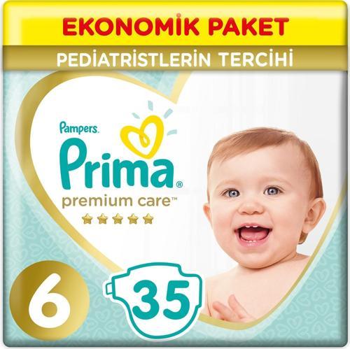 Premium Care 6 Beden Bebek Bezi 13+ Kg 35 Adet