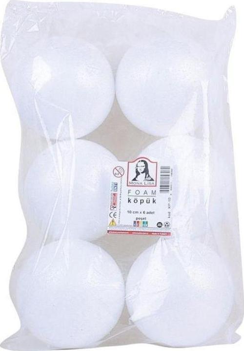 Mona Lisa Köpük 10 cm 6 Adet