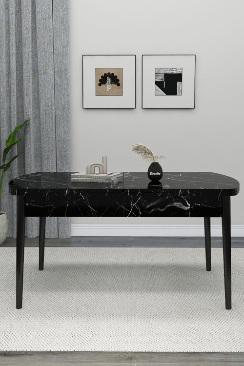 Yemek Masası Açılır 80X170 Ahşap Luxry Serisi Masa (Balackty)