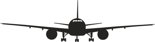 UÇAK FOLYO STİCKER 160cm Uzunluk