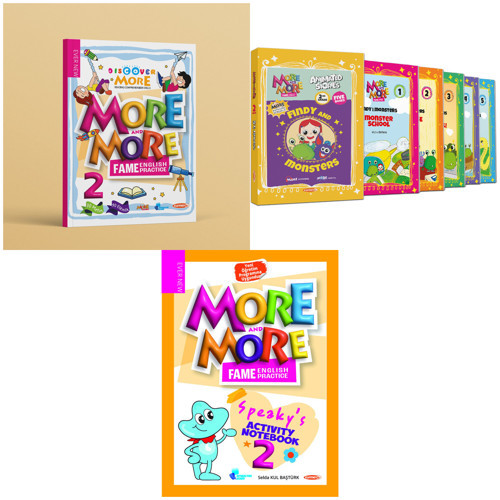 Kurmay Elt 2027 2. Sınıf Discover Reading - Hikaye - Speakys Activity Notebook Seti 7 Kitap Maarif Model