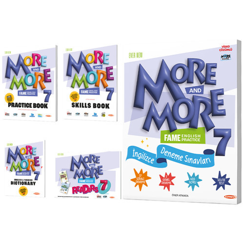 Kurmay Elt 2027 7. Sınıf Practice Book - Selfie Deneme Seti 5 Kitap Maarif Model