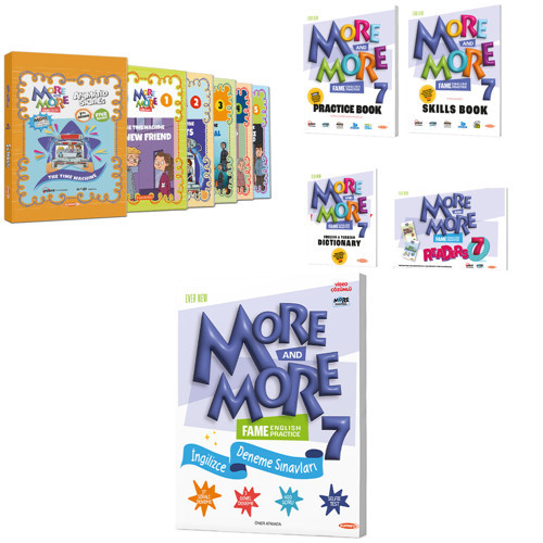Kurmay Elt 2027 7. Sınıf Hikaye - Practice Book - Selfie Deneme Seti 10 Kitap Maarif Model