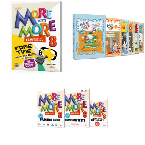 Kurmay Elt 2027 8. Sınıf Lgs Fame Time - Hikaye - Practice Book Seti 9 Kitap