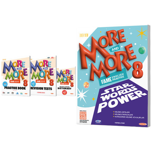 Kurmay Elt 2027 8. Sınıf Lgs Practice Book - Star Words Power Seti 4 Kitap