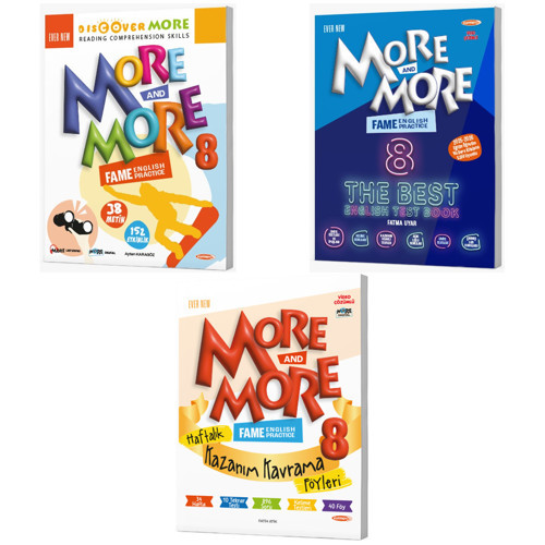 Kurmay Elt 2027 8. Sınıf Lgs Discover Reading - Fame The Best Test - Haftalık Föy Seti 2 Kitap + 40 Föy