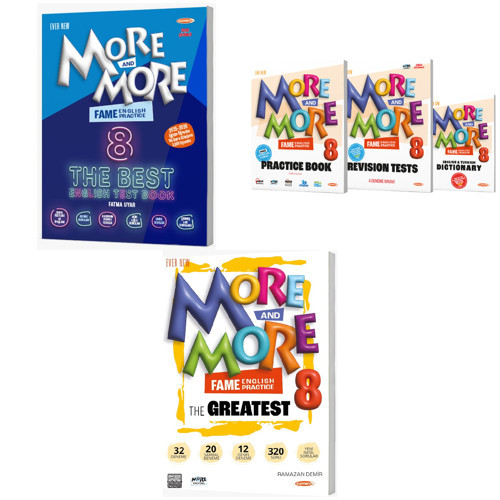 Kurmay Elt 2027 8. Sınıf Lgs Fame The Best Test - Practice Book - The Greatest (32 Deneme) Seti 5 Kitap