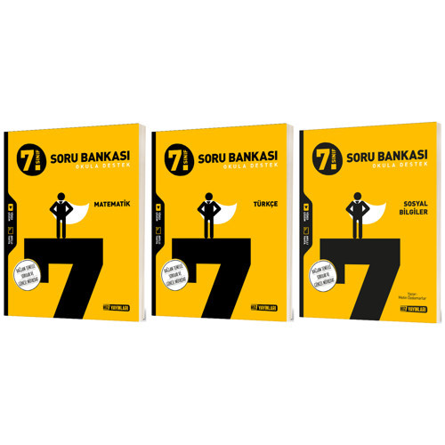 Hız 2027 7. Sınıf Matematik + Türkçe + Sosyal Bilgiler Bağlam Temelli Soru Bankası Seti 3 Kitap Maarif Model