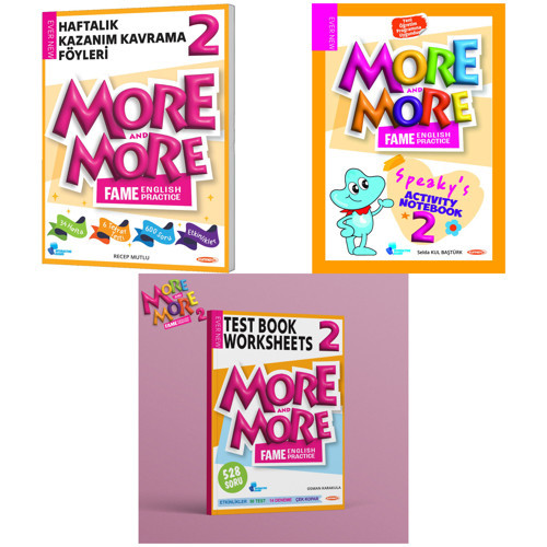 Kurmay Elt 2027 2. Sınıf Haftalık Föy - Speakys Activity Notebook - Test Book Seti 2 Kitap + 40 Föy Maarif Model