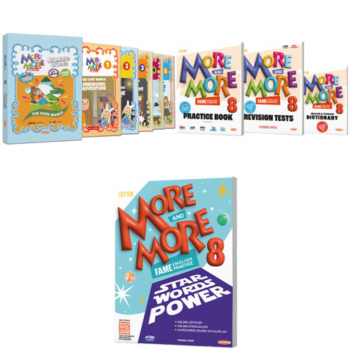 Kurmay Elt 2027 8. Sınıf Lgs Hikaye - Practice Book - Star Words Power Seti 9 Kitap
