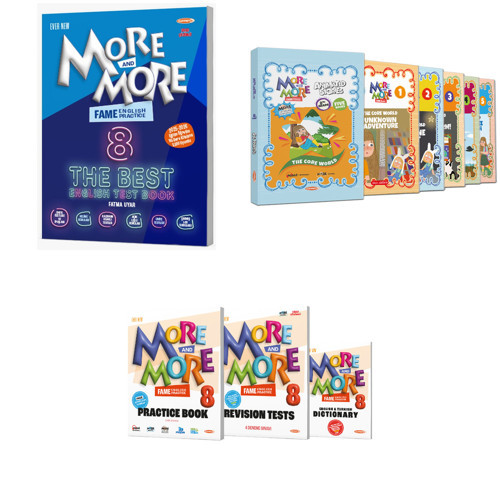 Kurmay Elt 2027 8. Sınıf Lgs Fame The Best Test - Hikaye - Practice Book Seti 9 Kitap
