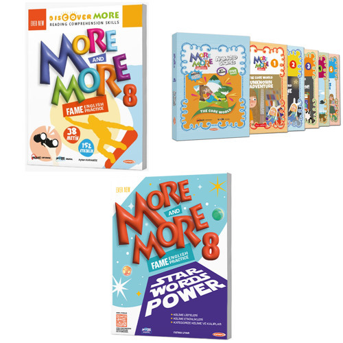 Kurmay Elt 2027 8. Sınıf Lgs Discover Reading - Hikaye - Star Words Power Seti 7 Kitap