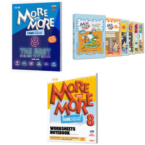 Kurmay Elt 2027 8. Sınıf Lgs Fame The Best Test - Hikaye - Worksheets Notebook Seti 7 Kitap
