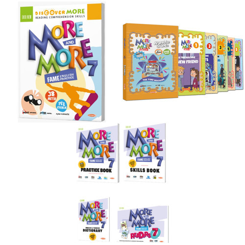 Kurmay Elt 2027 7. Sınıf Discover Reading - Hikaye - Practice Book Seti 10 Kitap Maarif Model