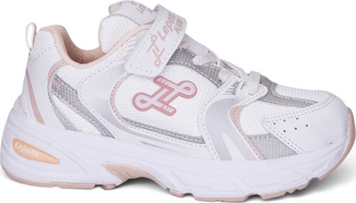 Günlük Unisex Çocuk Spor Ayakkabı Cırtlı Lastik Bağcık Desenli Rahat Hafif Taban Sneaker 180C