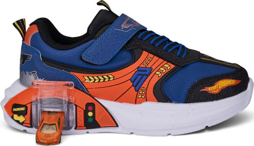 Günlük Erkek Çocuk Spor Ayakkabı Cırtlı Lastik Bağcık Garaj Detaylı Taban Rahat Sneaker 58272