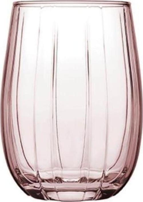 420405P Pembe Linka 6 Adet Su Meşrubat Bardak 380 cc
