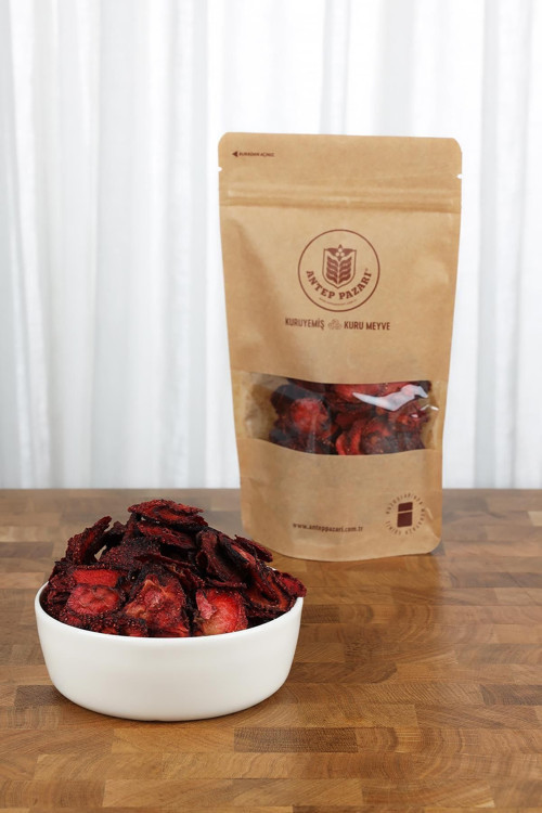 Çilek Kurusu Cips Çilek 50 Gram (Şekersiz)