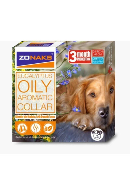 Köpek Okaliptus Aromatik Dış Etken Tasma