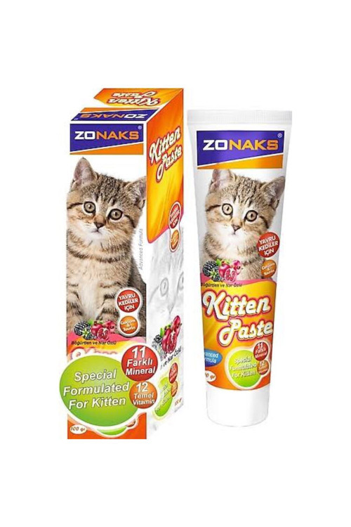 Kitten Yavru Kediler İçin Multivitamin Macun Malt 100G