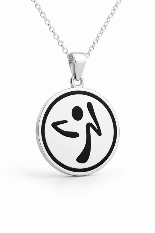 Zumba Kolye - Gümüş
