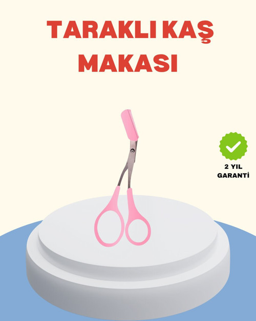 Profesyonel Taraklı Kaş Makası – Evde ve Salon Kullanımına Uygun - RFIOVS4806-4327