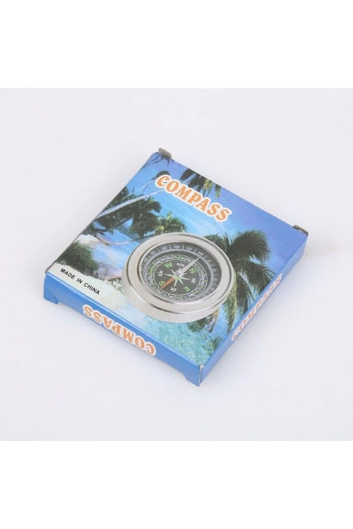 Yuvarlak Metal Kasa Dayanıklı Pusula 80Mm