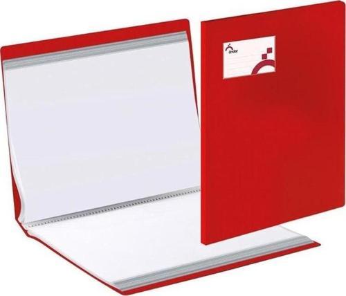 PP A3 - 20 Poşetli Sunum Dosyası KIRMIZI