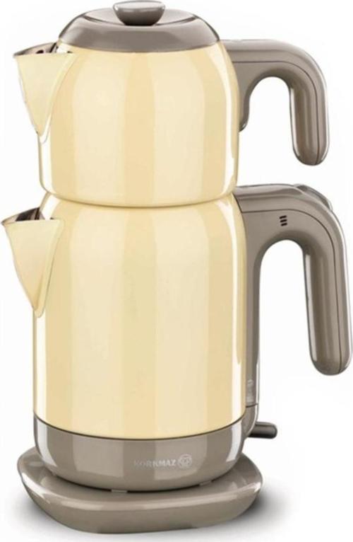  Korkmaz A369-05 Demtez Sarı 1600 W Çelik Çay Makinesi