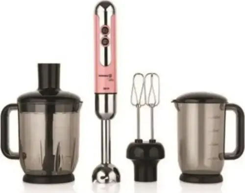 Korkmaz A447 Mia Mega Pembe 850 W Blender Seti