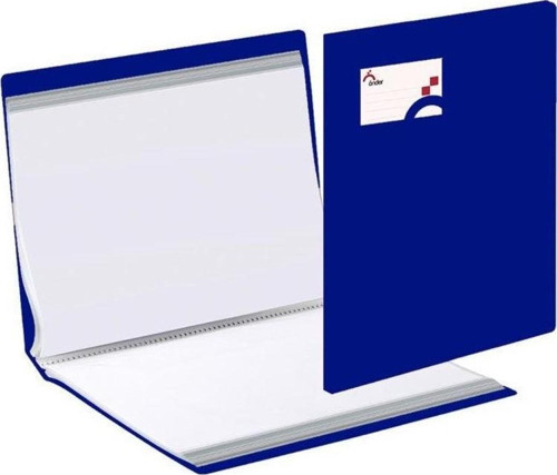 PP A3 - 40 Poşetli Sunum Dosyası MAVİ