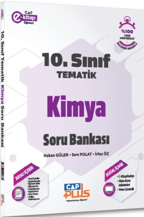 10. Sınıf Kimya Tematik Soru Bankası Çap Yayınları