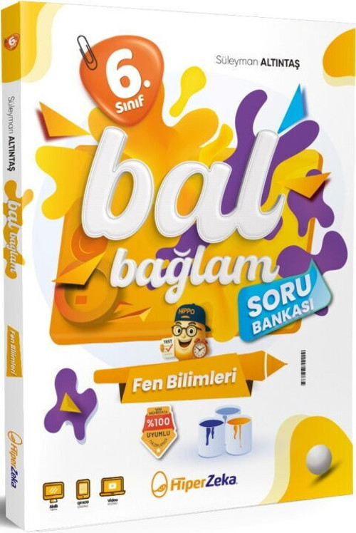 6. Sınıf Fen Bilimleri Bal Bağlam Soru Bankası Hiper Zeka Yayınları