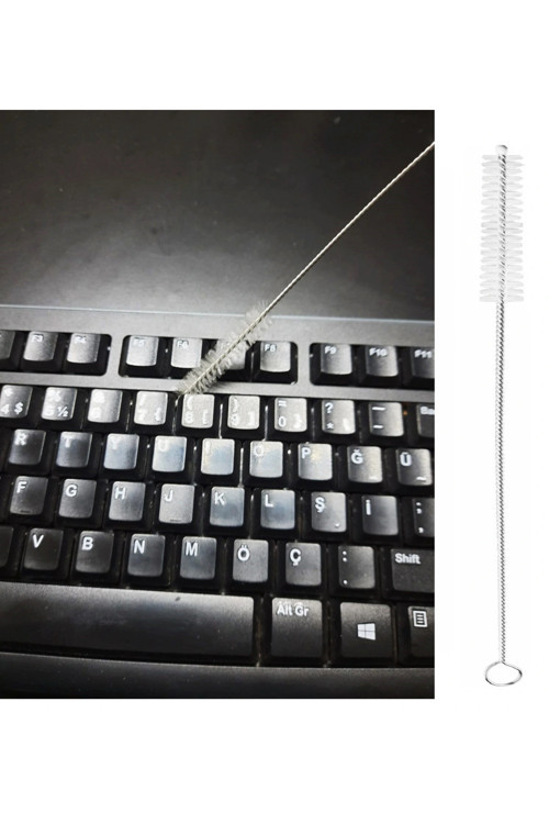 3 Lü Pratik Fırça Esnek Bükülebilir Klavye Mouse Arası Temizlik Fırçası