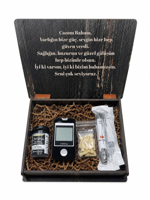 Babaya Hediye I Kişiye Özel Şeker Ölçüm Cihazı I Şeker Ölçüm Cihazı I Anneye Hediye