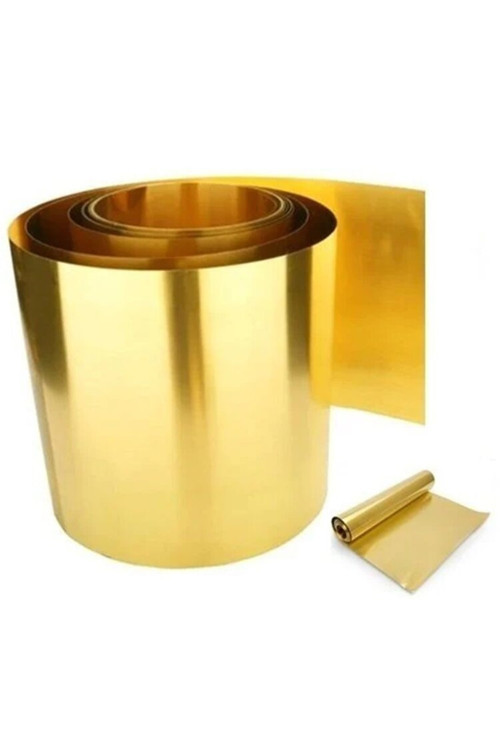 0.05 Mm Pirinç Rulo 300X1000 Mm - 1 Adet