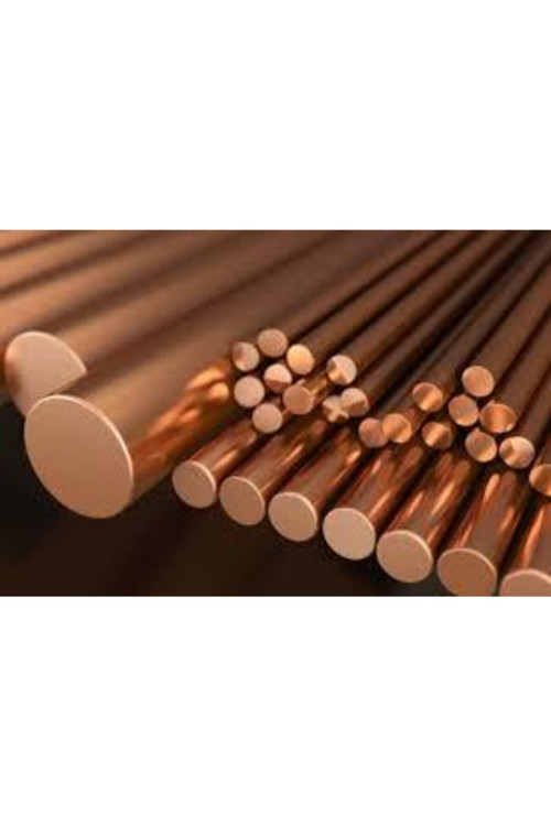 Bakır Çubuk Yuvarlak 6 Mm 1 Mt