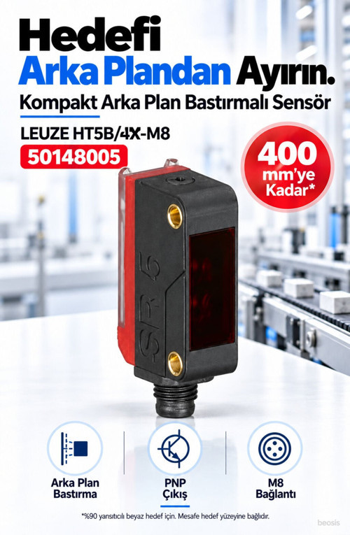 HT5B/4X-M8 arka plan bastırmalı fotosel 50148005