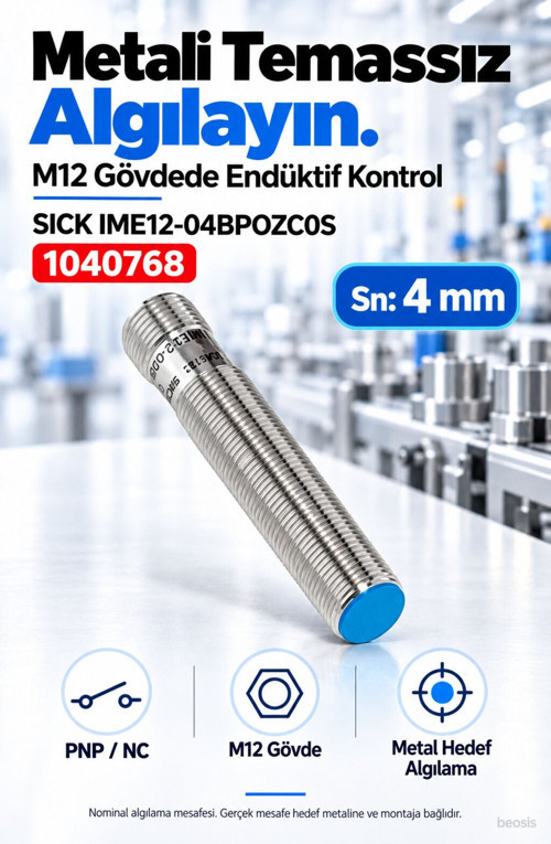 IME12-04BPOZC0S endüktif yaklaşım sensörü 1040768