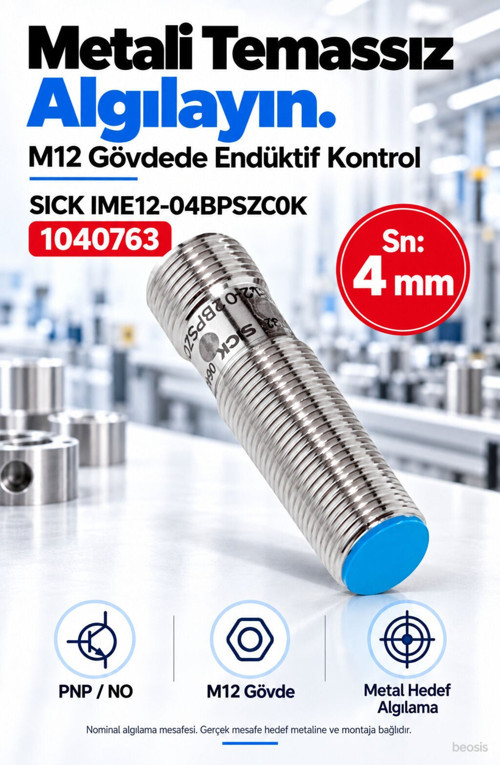 IME12-04BPSZC0K endüktif yaklaşım sensörü 1040763