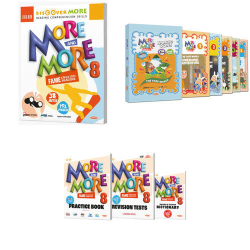 Kurmay Elt 2027 8. Sınıf Lgs Discover Reading - Hikaye - Practice Book Seti 9 Kitap