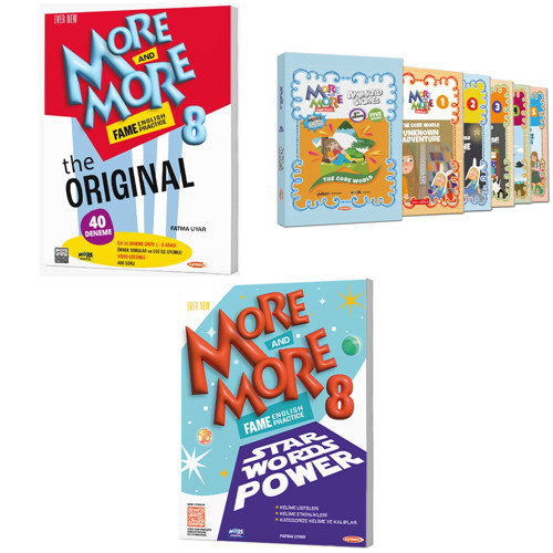 Kurmay Elt 2027 8. Sınıf Lgs Fame The Original (40 Deneme) - Hikaye - Star Words Power Seti 7 Kitap