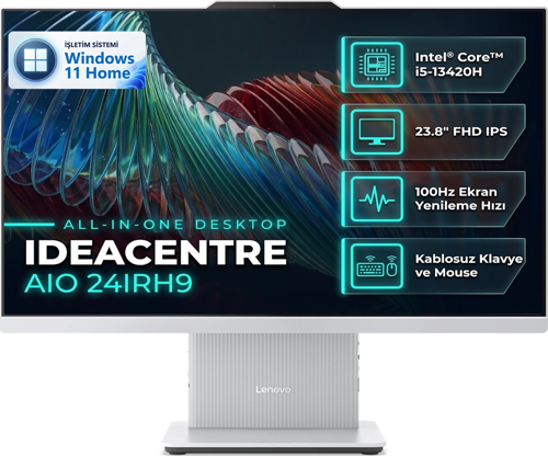 IdeaCentre 24IRH9 Intel Core i5-13420H 64GB 1TB SSD 23.8" W11H All In One Pc F0HN00SBTR 005