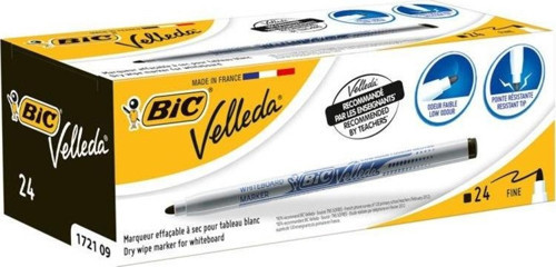 Velleda 1721 Çocuk Tahta Kalemi Siyah 24'lü Kutu