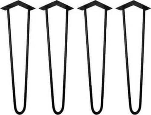 Demir Firkete Sehpa Mobilya Metal Ayağı 70 Cm