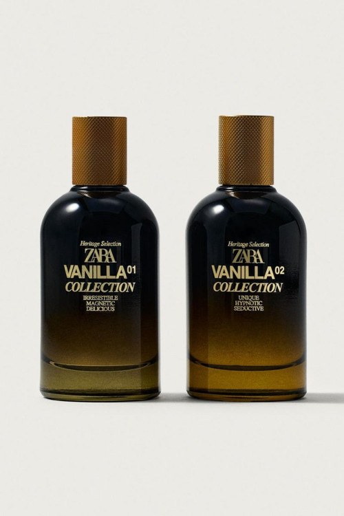 VANILLA COLLECTION 01 + 02: IRRESISTIBLE/MAGNETIC/DELICIOUS + UNIQUE/HYPNOTIC/SEDUCTIVE EDP 2X100 ML