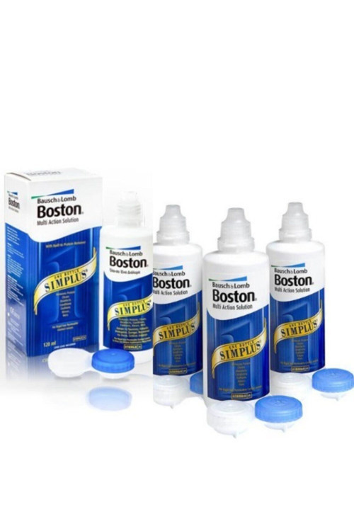 Bausch & Lomb Boston Simplus Lens Solüsyonu 120 Ml 4 Kutu
