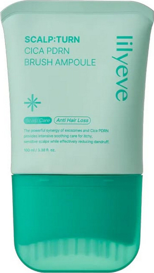 Scalp Turn Cica PDRN Brush Ampoule – Kepek ve Sebum Karşıtı Saç Derisi Bakım Ampulü 100ml