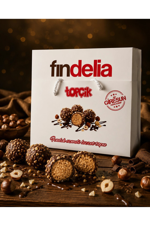 Fındelia Topçik Fındık Ezmeli Fındık Topu (25 Adet)