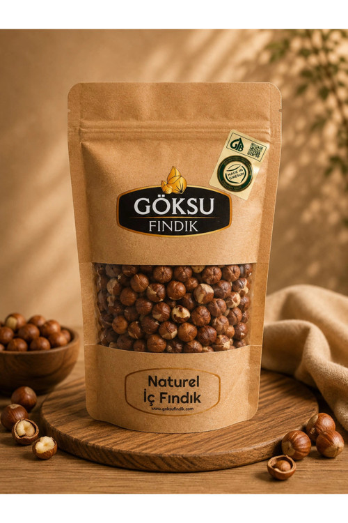 NATUREL İÇ FINDIK 500GR-DOYPACK